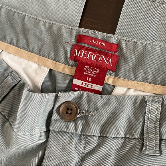 Merona Sage Green Straight Leg Trousers - Women’s 12 - Picture 6 of 7